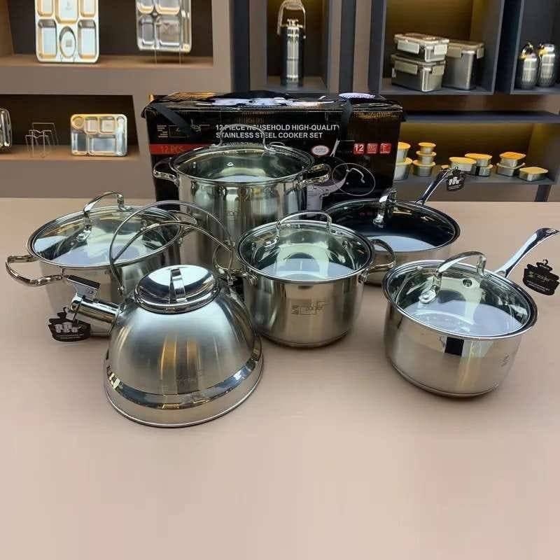 Zepter stainless steel pot set
