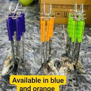 7pcs cooking spoon Orange  Purple green🧡 💚💜