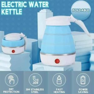 Travelling foldable electric jug